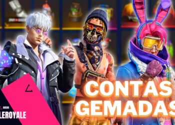 Contas de Free Fire Gemadas Agosto de 2024 Grátis!