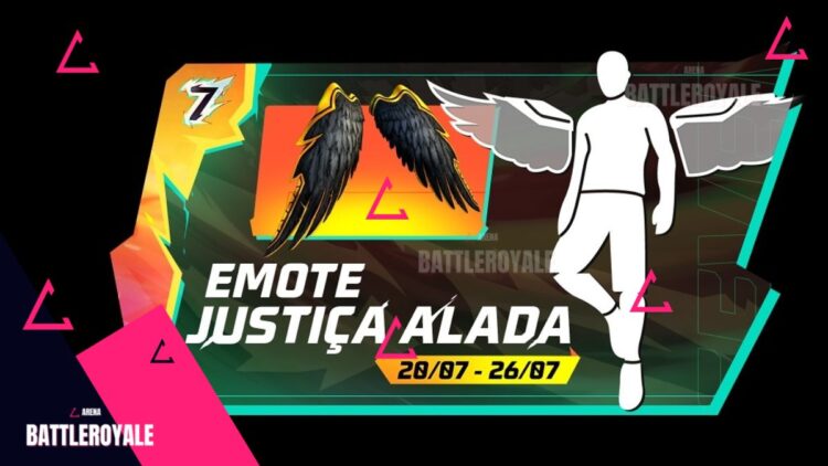 Escolha Royale Como Conseguir o Emote - Justiça Alada no Free Fire!