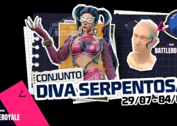 Free Fire Como Obter o Conjunto - Diva Serpentuosa no Escolha Royale