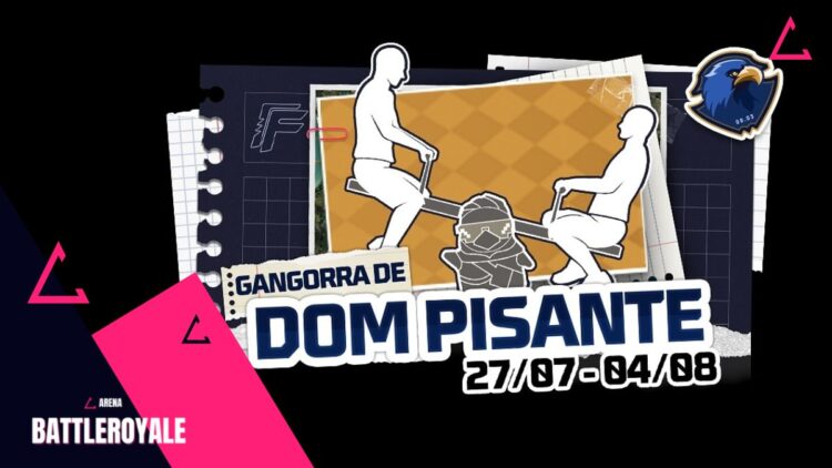 Free Fire Como Obter o Emote Gangorra de Dom Pisante no Escolha Royale