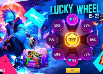 Novo Evento Lucky Wheel no Free Fire MAX Conquiste o Pacote Turquoise Tech e Outros Itens Exclusivos!