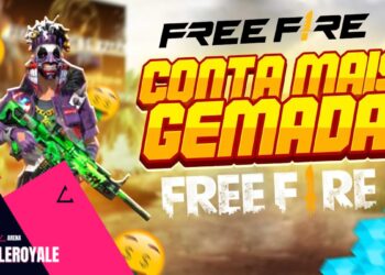 Conta de Free Fire Gemada Grátis