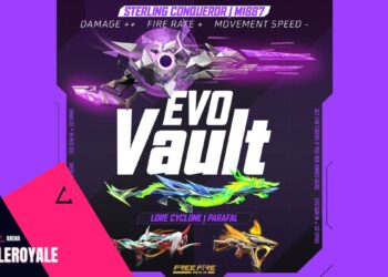 Evento Evo Vault de Agosto 2024 no Free Fire MAX Armas Exclusivas