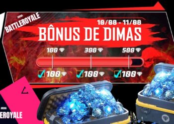 Evento Recarga Free Fire Ganhe Diamantes ao Comprar Diamantes em 10 de Agosto