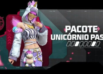 free fire pacote unicornio