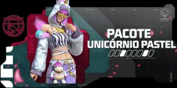 free fire pacote unicornio